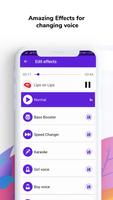 Voice Changer, Voice Recorder Editor With Effects اسکرین شاٹ 1