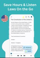 US Law Reader App AI study aid Affiche