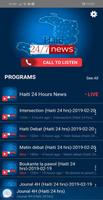 Haiti 24/7 Radio News โปสเตอร์