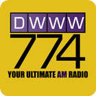 DWWW 774 Ultimate AM Radio-icoon