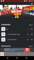 LA MEJOR 104.5FM โปสเตอร์