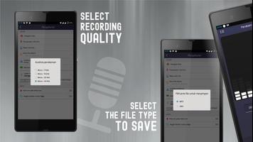 Audio Recording app اسکرین شاٹ 1