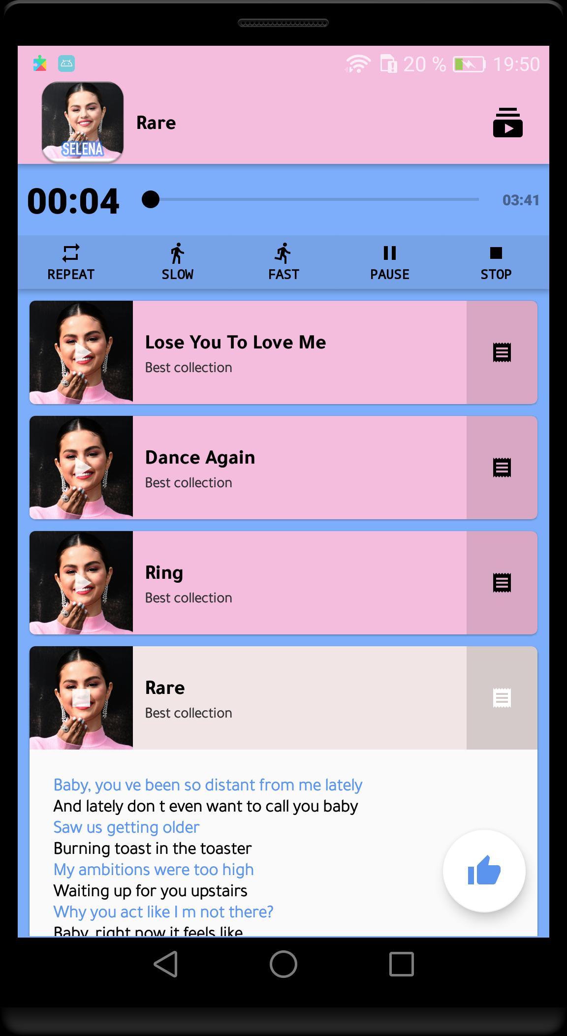 Selena Gomez Offline Song Lyrics For Android Apk Download