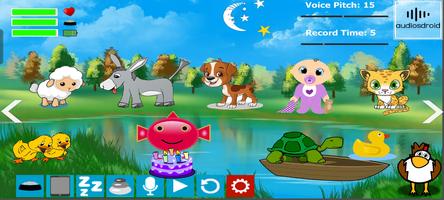 Virtual Pet Talking Animals تصوير الشاشة 1