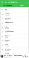 Livres Audio Gratuits capture d'écran 1