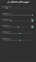 Audio Manager تصوير الشاشة 1