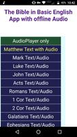 Offline Audio Bible - Bible in Basic English Affiche
