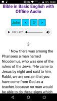 Offline Audio Bible - Bible in Basic English Screenshot 1