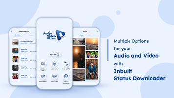 پوستر Audio Video Mixer & Editor