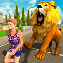 Angry Leo City attack: Wild Lion Simulator Games APK
