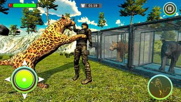 Angry Lion City attack: Wild Lion Simulator Games screenshot 3