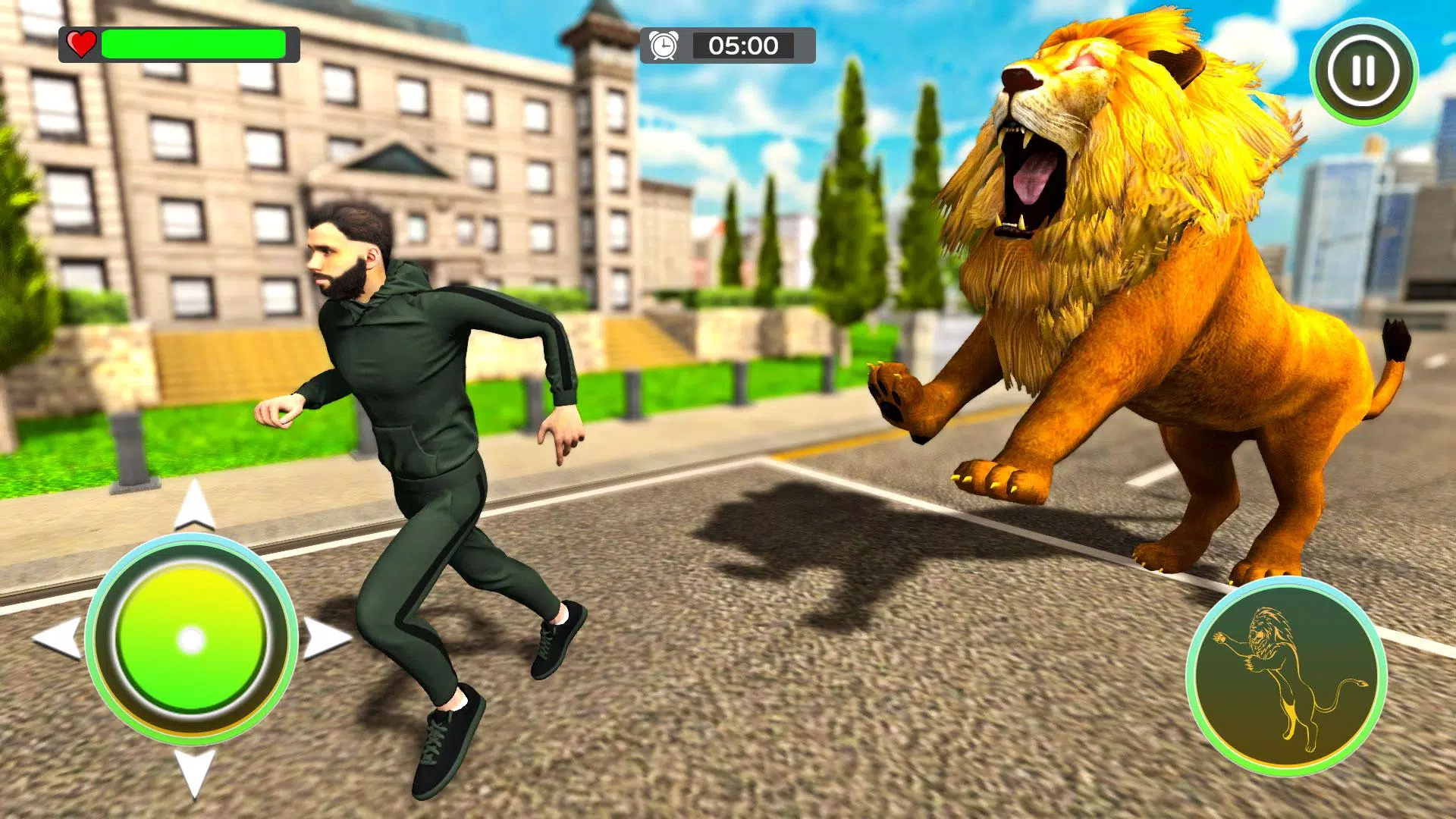 Angry Lion City attack: Wild Lion Simulator Games APK for Android Download