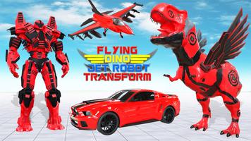 Flying Dinosaur Jet Robot Transform Dino Transport ảnh chụp màn hình 3
