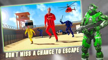 Grand Police Robot War Prison Escape: Robot Games ảnh chụp màn hình 3