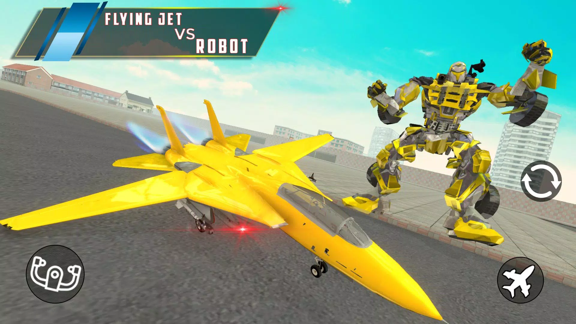 Ar Robô Jogos - Vôo Robô Transformando Avião - Baixar APK para Android