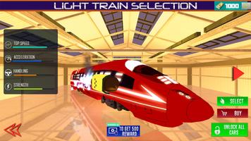 Light Train Simulator - Trò chơi xe lửa 2020 ảnh chụp màn hình 1
