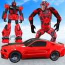 Monkey Car Robot Transformation Game APK