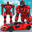 Angry Gorilla Car Robot Transform: King Kong Game
