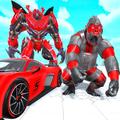 Angry Gorilla Robot Transform: Car Robot Games