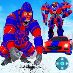 Скачать Angry Gorilla Robot Transform APK