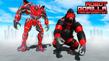 Gorilla Game Robot Transform-poster