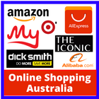 Australia Online Shopping Apps Zeichen