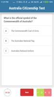 Australia Citizenship Test स्क्रीनशॉट 1