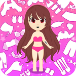 Doll Dress up fashionista icon