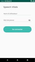 Speech Vitals Affiche