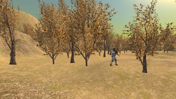 Enemy Hunter in Forest постер
