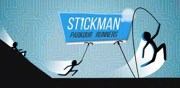 Stickman Parkour Runners: Corrida de homem palito