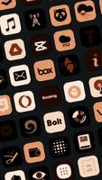 Flat Brown Squares Icon Pack ảnh chụp màn hình 2