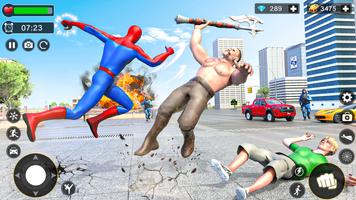 Spider Rope Hero Spider Game X captura de pantalla 2