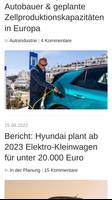 Ecomento - Elektroauto News syot layar 3