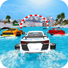 Water Slide Floating Car - Water Surfing Stunt Car icon