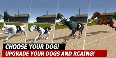 GREYHOUND DOG RACING SIMULATOR - DOG RUN Affiche