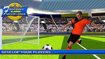 Football Soccer League : Champions MLS Soccer 2k19 Ekran Görüntüsü 1