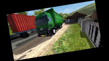 Mod Bussid Truck Hino 500 Dump capture d'écran 1