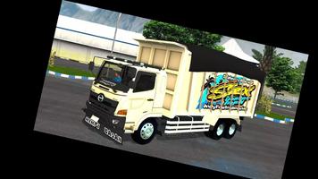 Mod Bussid Truck Hino 500 Dump Screenshot 3