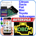 Escaner Citroen, Fiat, VW