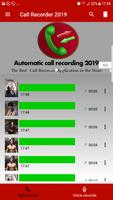 Automatic call recorder 2019 پوسٹر