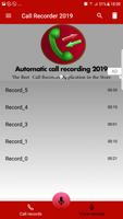 Automatic call recorder 2019 اسکرین شاٹ 3