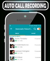 Automatic Voice Call Recorder Affiche