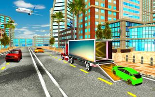 Auto Transporter Vlak Simulator - stad Lading Auto screenshot 2