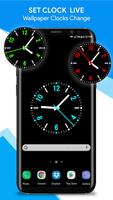 Night Clocks : Auto Clock wallpaper Changer imagem de tela 2