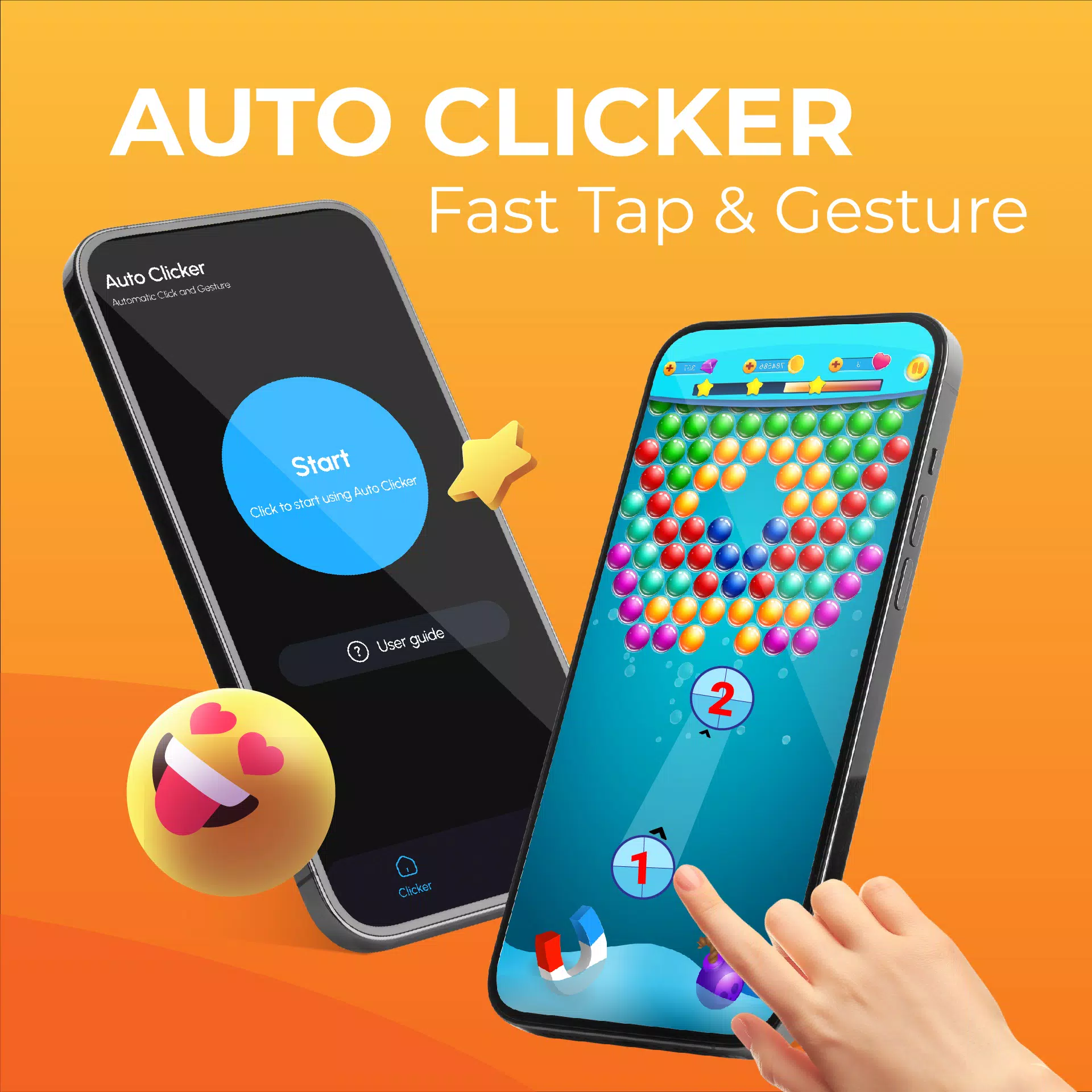 CapCut_how to use auto clicker in collect em all app