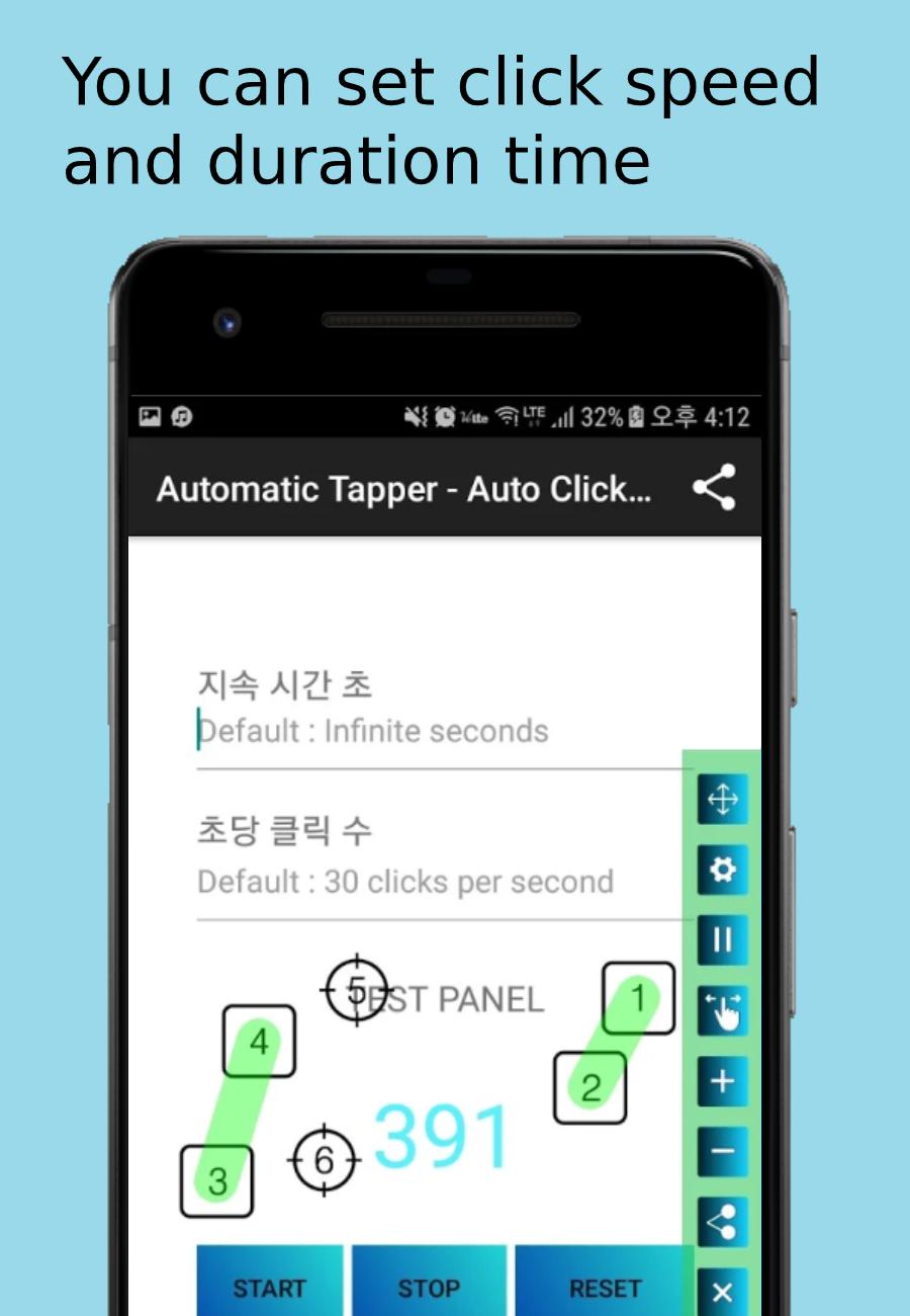 Quicktouch automatic clicker