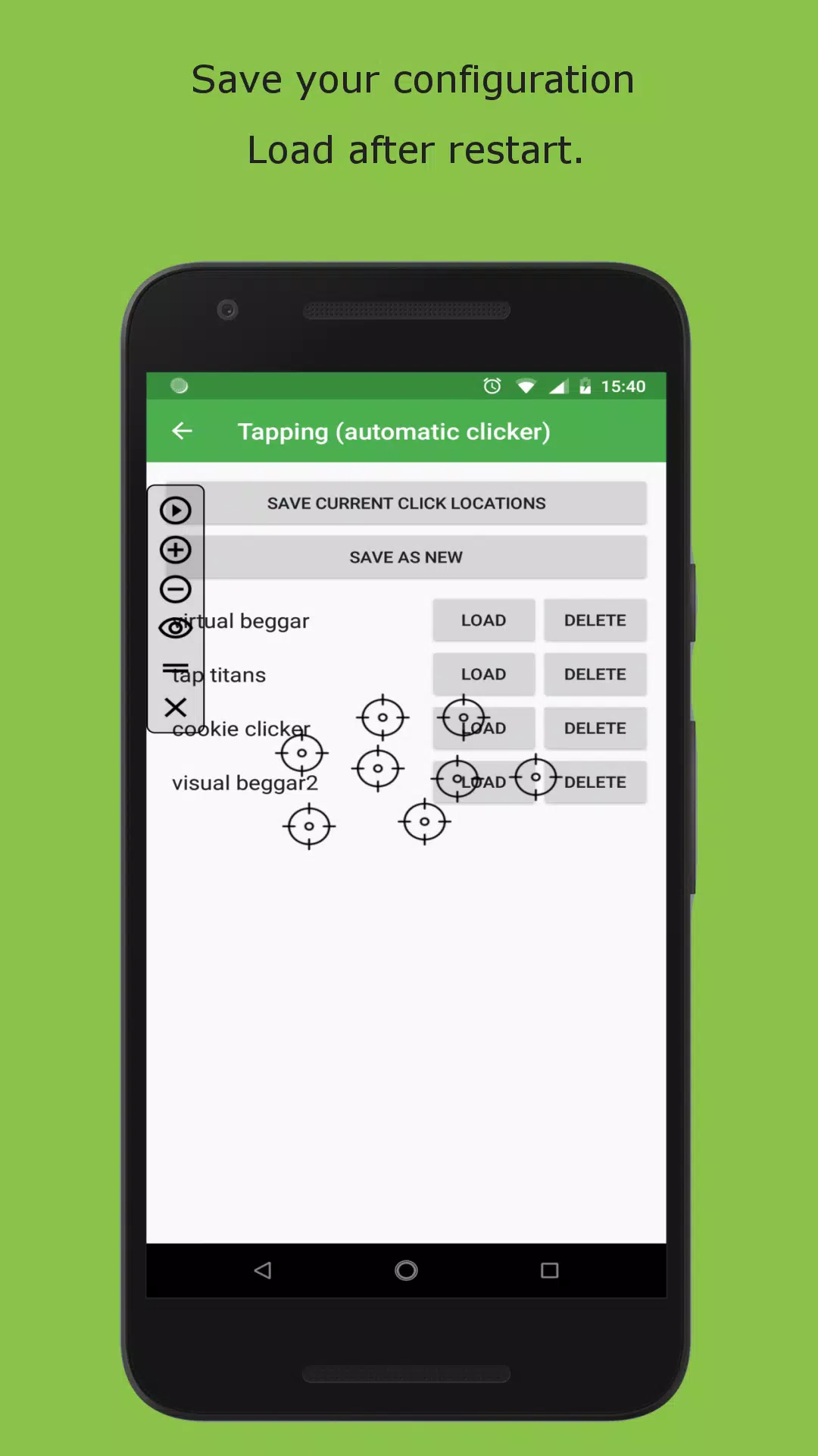 Download do APK de Gs Auto Clicker Automatic Tapping para Android