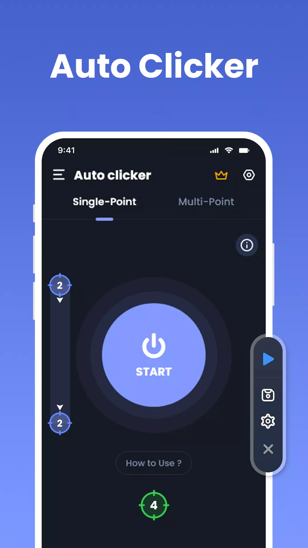 Auto Clicker para celular,Auto Clicker for Phone Tapper de tela de