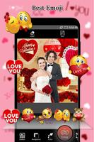 Valentine Love Photo Frames ảnh chụp màn hình 2